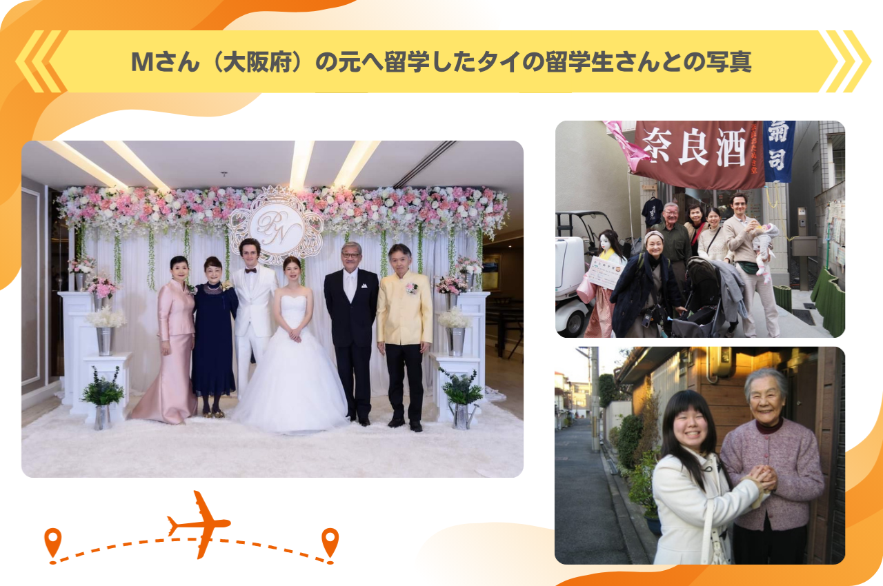 ホストファミリー体験談