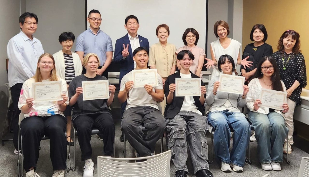 24年度 9月生 帰国セレモニー ＠四谷